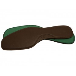 PEDOR BROWN LEATHER-LATEX INSOLE