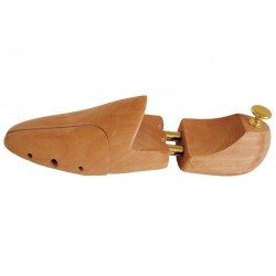 WOODEN SHOE TREES WITH DOUBLE SPRING